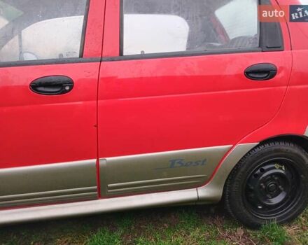 Червоний Деу Матіз, об'ємом двигуна 1 л та пробігом 110 тис. км за 2700 $, фото 2 на Automoto.ua