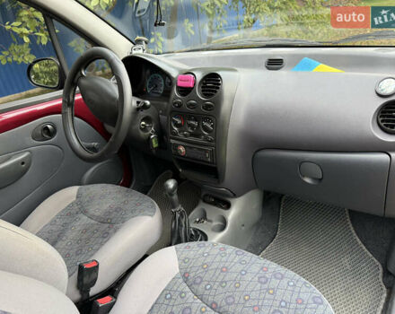 Червоний Деу Матіз, об'ємом двигуна 0.8 л та пробігом 41 тис. км за 2900 $, фото 5 на Automoto.ua