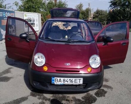 Красный Дэу Матиз, объемом двигателя 0.8 л и пробегом 94 тыс. км за 2900 $, фото 11 на Automoto.ua