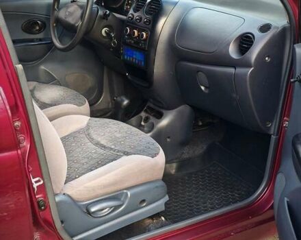 Красный Дэу Матиз, объемом двигателя 0.8 л и пробегом 116 тыс. км за 2750 $, фото 3 на Automoto.ua