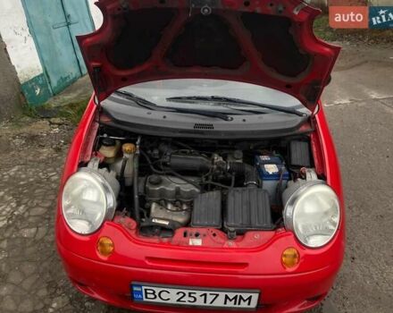 Красный Дэу Матиз, объемом двигателя 0.8 л и пробегом 141 тыс. км за 2950 $, фото 8 на Automoto.ua