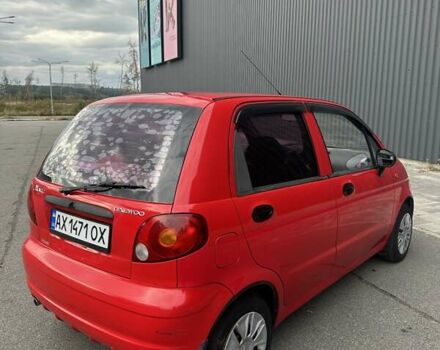 Красный Дэу Матиз, объемом двигателя 0.8 л и пробегом 82 тыс. км за 3800 $, фото 5 на Automoto.ua