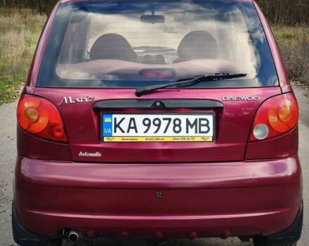 Красный Дэу Матиз, объемом двигателя 0.8 л и пробегом 116 тыс. км за 2750 $, фото 1 на Automoto.ua