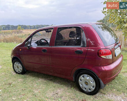 Червоний Деу Матіз, об'ємом двигуна 0.8 л та пробігом 41 тис. км за 2900 $, фото 3 на Automoto.ua