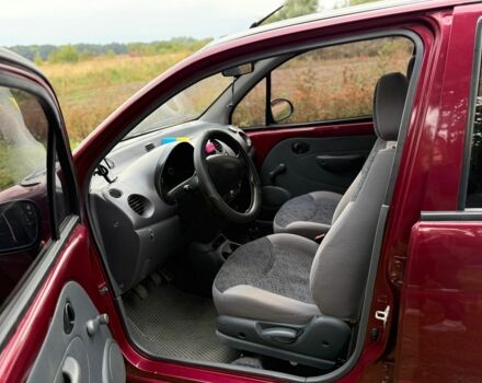 Красный Дэу Матиз, объемом двигателя 0.8 л и пробегом 41 тыс. км за 3000 $, фото 4 на Automoto.ua