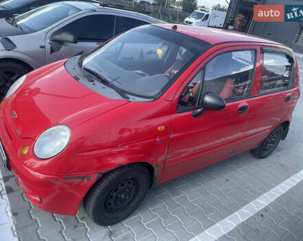 Червоний Деу Матіз, об'ємом двигуна 0.8 л та пробігом 130 тис. км за 2200 $, фото 2 на Automoto.ua