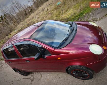 Красный Дэу Матиз, объемом двигателя 0.8 л и пробегом 116 тыс. км за 2750 $, фото 2 на Automoto.ua