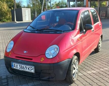 Червоний Деу Матіз, об'ємом двигуна 0.8 л та пробігом 130 тис. км за 1700 $, фото 1 на Automoto.ua