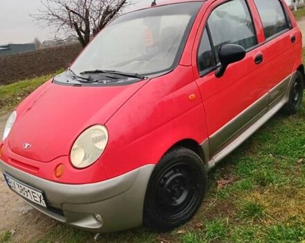 Червоний Деу Матіз, об'ємом двигуна 1 л та пробігом 110 тис. км за 2700 $, фото 1 на Automoto.ua