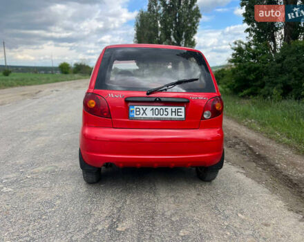 Красный Дэу Матиз, объемом двигателя 0 л и пробегом 101 тыс. км за 3300 $, фото 1 на Automoto.ua