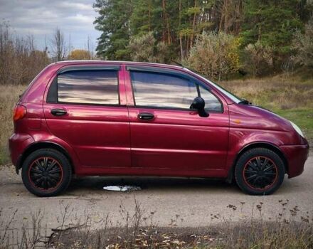 Красный Дэу Матиз, объемом двигателя 0.8 л и пробегом 116 тыс. км за 2750 $, фото 6 на Automoto.ua