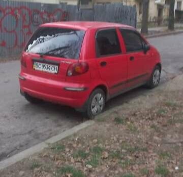 Червоний Деу Матіз, об'ємом двигуна 0.8 л та пробігом 76 тис. км за 2200 $, фото 1 на Automoto.ua