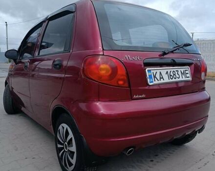 Червоний Деу Матіз, об'ємом двигуна 0.8 л та пробігом 74 тис. км за 3300 $, фото 4 на Automoto.ua