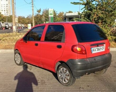 Червоний Деу Матіз, об'ємом двигуна 0.8 л та пробігом 130 тис. км за 2100 $, фото 2 на Automoto.ua