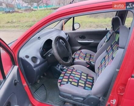 Червоний Деу Матіз, об'ємом двигуна 1 л та пробігом 110 тис. км за 2700 $, фото 3 на Automoto.ua