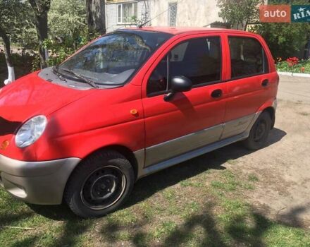 Красный Дэу Матиз, объемом двигателя 1 л и пробегом 140 тыс. км за 2700 $, фото 2 на Automoto.ua