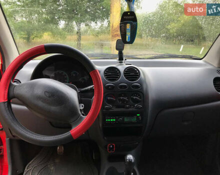 Червоний Деу Матіз, об'ємом двигуна 0.8 л та пробігом 74 тис. км за 3300 $, фото 7 на Automoto.ua