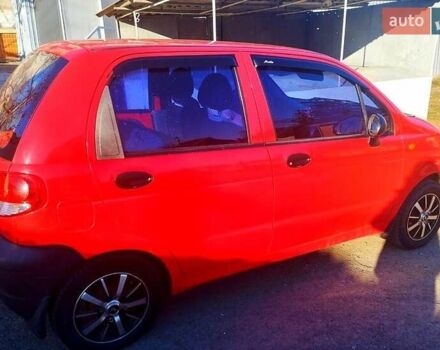 Красный Дэу Матиз, объемом двигателя 0.8 л и пробегом 80 тыс. км за 3500 $, фото 5 на Automoto.ua