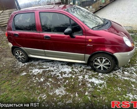 Червоний Деу Матіз, об'ємом двигуна 1 л та пробігом 80 тис. км за 3200 $, фото 2 на Automoto.ua