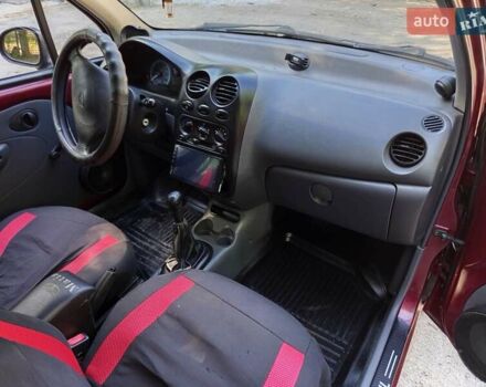 Красный Дэу Матиз, объемом двигателя 0.8 л и пробегом 79 тыс. км за 2800 $, фото 2 на Automoto.ua
