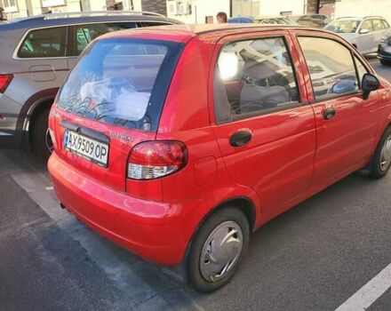 Красный Дэу Матиз, объемом двигателя 0.8 л и пробегом 100 тыс. км за 2300 $, фото 1 на Automoto.ua
