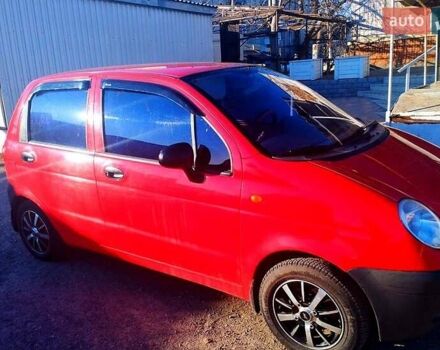 Красный Дэу Матиз, объемом двигателя 0.8 л и пробегом 80 тыс. км за 3500 $, фото 8 на Automoto.ua