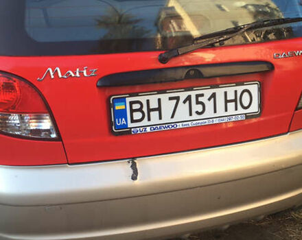Красный Дэу Матиз, объемом двигателя 1 л и пробегом 140 тыс. км за 2700 $, фото 5 на Automoto.ua