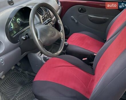 Красный Дэу Матиз, объемом двигателя 0.8 л и пробегом 44 тыс. км за 1850 $, фото 7 на Automoto.ua