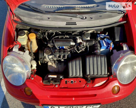 Красный Дэу Матиз, объемом двигателя 0.8 л и пробегом 117 тыс. км за 2550 $, фото 9 на Automoto.ua