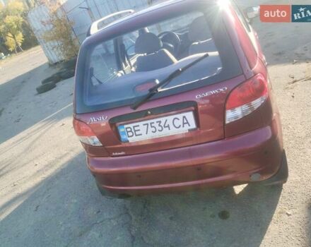 Червоний Деу Матіз, об'ємом двигуна 0.8 л та пробігом 98 тис. км за 3700 $, фото 3 на Automoto.ua