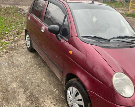 Красный Дэу Матиз, объемом двигателя 0.8 л и пробегом 111 тыс. км за 2450 $, фото 17 на Automoto.ua