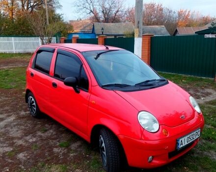 Красный Дэу Матиз, объемом двигателя 0.8 л и пробегом 92 тыс. км за 2350 $, фото 1 на Automoto.ua