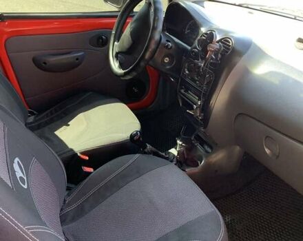 Красный Дэу Матиз, объемом двигателя 0.8 л и пробегом 152 тыс. км за 2500 $, фото 7 на Automoto.ua