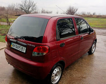 Красный Дэу Матиз, объемом двигателя 0.8 л и пробегом 24 тыс. км за 4000 $, фото 2 на Automoto.ua