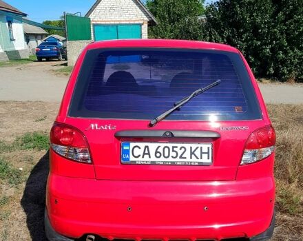 Красный Дэу Матиз, объемом двигателя 0.8 л и пробегом 0 тыс. км за 2300 $, фото 4 на Automoto.ua