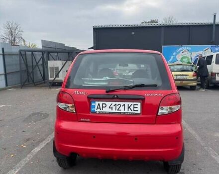 Красный Дэу Матиз, объемом двигателя 0.8 л и пробегом 102 тыс. км за 3300 $, фото 3 на Automoto.ua