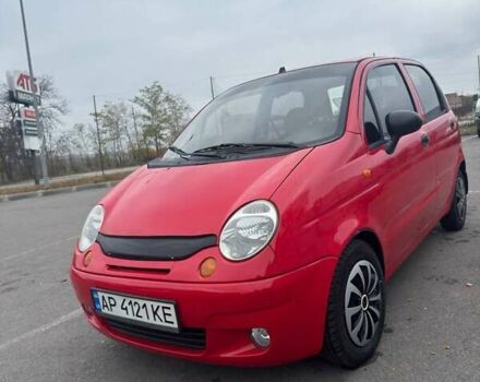 Красный Дэу Матиз, объемом двигателя 0.8 л и пробегом 102 тыс. км за 3300 $, фото 1 на Automoto.ua