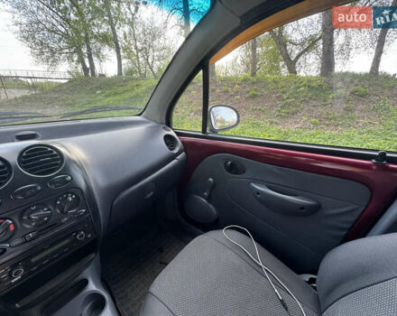 Червоний Деу Матіз, об'ємом двигуна 0.8 л та пробігом 117 тис. км за 1900 $, фото 8 на Automoto.ua