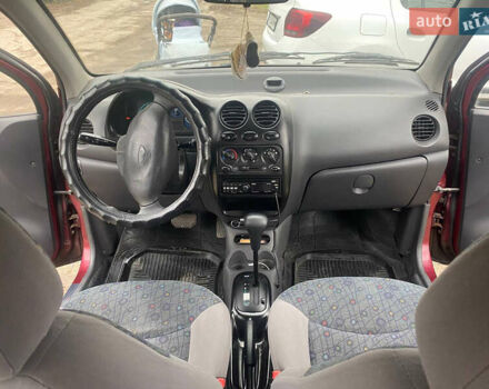 Красный Дэу Матиз, объемом двигателя 0.8 л и пробегом 111 тыс. км за 2450 $, фото 9 на Automoto.ua