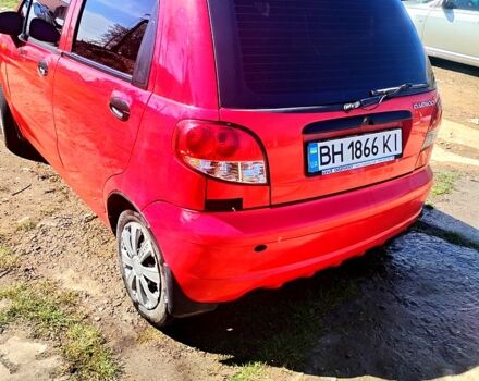 Красный Дэу Матиз, объемом двигателя 0.8 л и пробегом 120 тыс. км за 1900 $, фото 2 на Automoto.ua