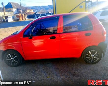 Красный Дэу Матиз, объемом двигателя 0.8 л и пробегом 80 тыс. км за 3500 $, фото 4 на Automoto.ua