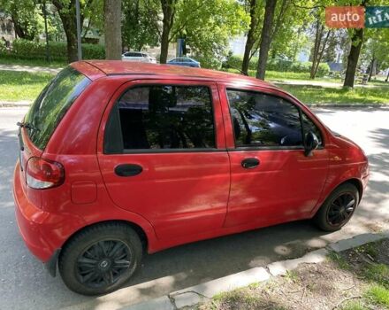 Красный Дэу Матиз, объемом двигателя 0.8 л и пробегом 114 тыс. км за 3200 $, фото 11 на Automoto.ua