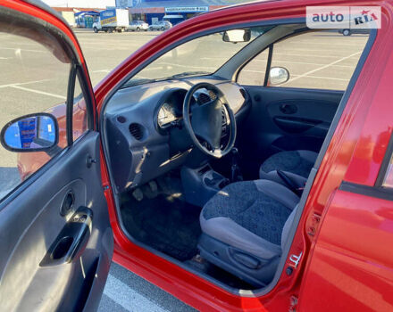 Красный Дэу Матиз, объемом двигателя 0.8 л и пробегом 117 тыс. км за 2550 $, фото 7 на Automoto.ua