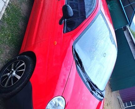 Красный Дэу Матиз, объемом двигателя 0.8 л и пробегом 80 тыс. км за 3500 $, фото 8 на Automoto.ua