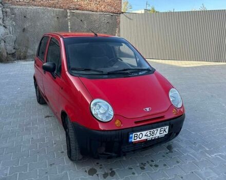 Красный Дэу Матиз, объемом двигателя 0.8 л и пробегом 137 тыс. км за 1550 $, фото 2 на Automoto.ua