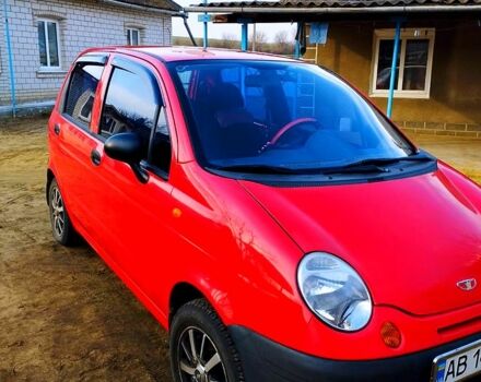 Красный Дэу Матиз, объемом двигателя 0.8 л и пробегом 80 тыс. км за 3500 $, фото 3 на Automoto.ua
