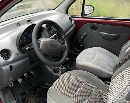 Червоний Деу Матіз, об'ємом двигуна 0.8 л та пробігом 177 тис. км за 1700 $, фото 4 на Automoto.ua