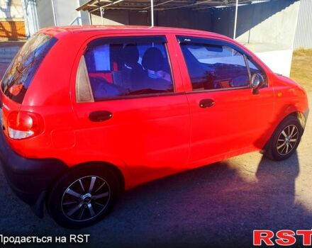 Красный Дэу Матиз, объемом двигателя 0.8 л и пробегом 80 тыс. км за 3500 $, фото 6 на Automoto.ua