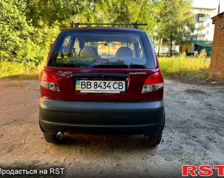 Красный Дэу Матиз, объемом двигателя 0.8 л и пробегом 48 тыс. км за 2600 $, фото 2 на Automoto.ua