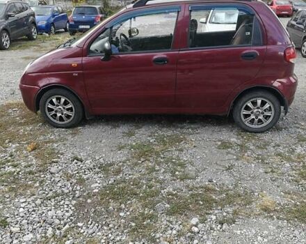 Красный Дэу Матиз, объемом двигателя 0.8 л и пробегом 84 тыс. км за 1600 $, фото 7 на Automoto.ua